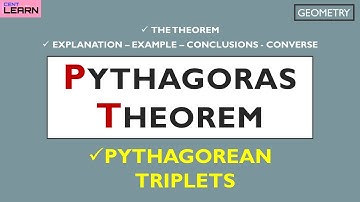GEOMETRY | PYTHAGORAS THEOREM | PYTHAGOREAN TRIPLETS