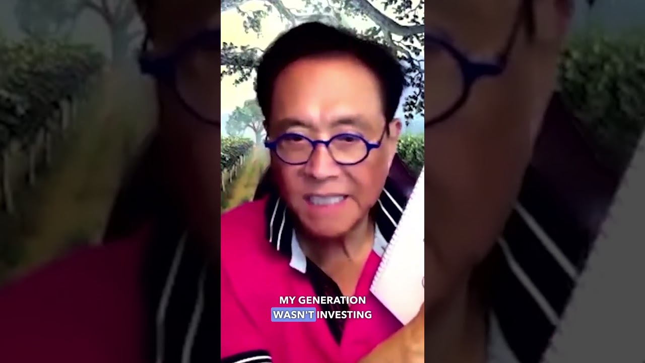 WHY Robert Kiyosaki Don't Invest  In The Stock Market📉😱