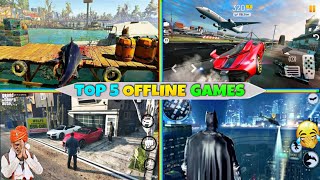 Top 5 New Offline Games For Android | High Graphics | Top 5 Open World Games |New android games 2023 screenshot 1