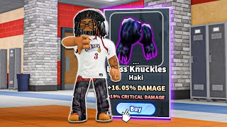 Getting The Most UNDERRATED GLOVES In Roblox Fight in A School