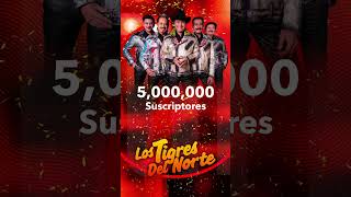 Llegamos a los 5M de seguidores en YouTube y nos sentimos muy afortunados de recibir su cariño 🧡