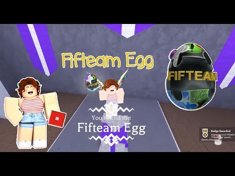 Roblox Egg Hunt 2018 Fifteam Egg Youtube - roblox egg hunt 2018 fifteam egg