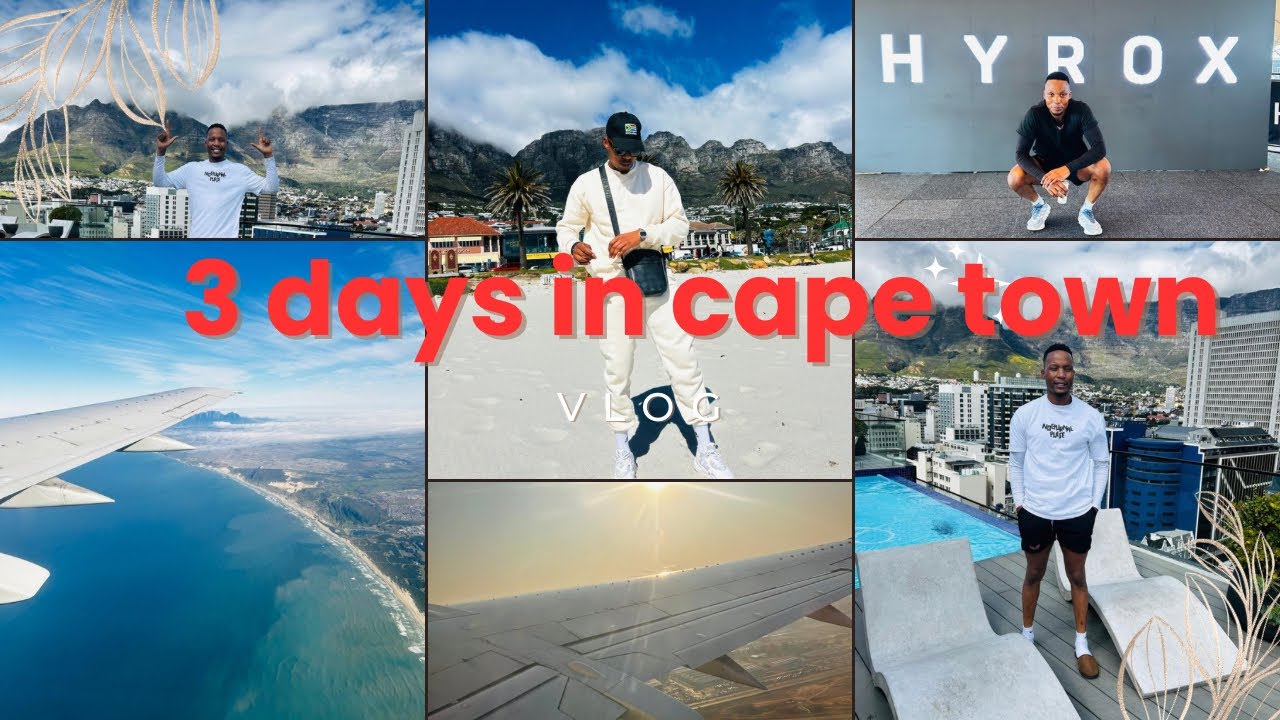 First time is a flight , 3 days in Cape Town , windy Table Mountain ...