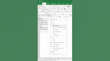 👉 Excel Short Trick: Transpose Row to Column in 1 Click 🔄 | MS Excel Shortcut  #microsoftexcel