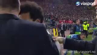 Mohammad salah interview after match against Roma