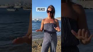 PEACE/PEACEFUL | ASL Glossary | The ASL Shop
