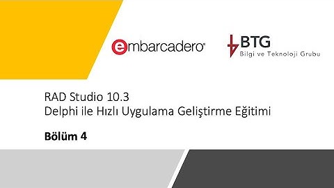 Bölüm 4: Delphi® ile Linux Sunucu Uygulaması Yazmak (Back-End)