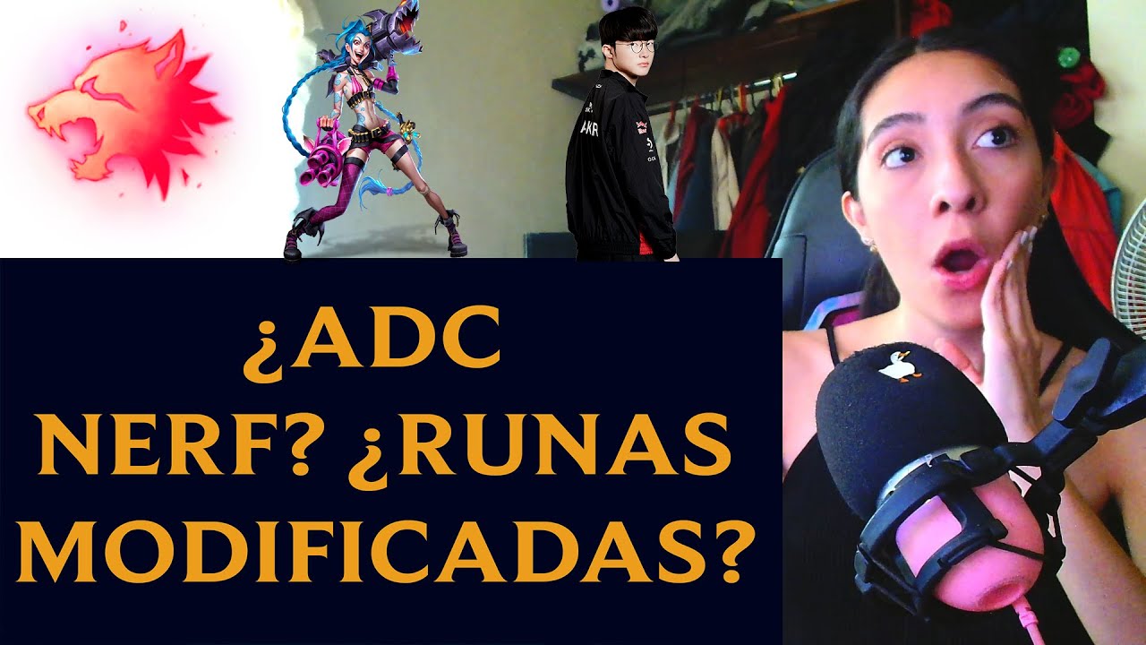 ¿ADC NERF? ¿RUNAS MODIFICADAS? - RECONOCIMIENTO A FAKER - MSI - VANGUARD