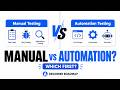 Manual vs Automation Testing Explained in Hindi | Beginners ke liye Kya Best hai? QA Career Roadmap