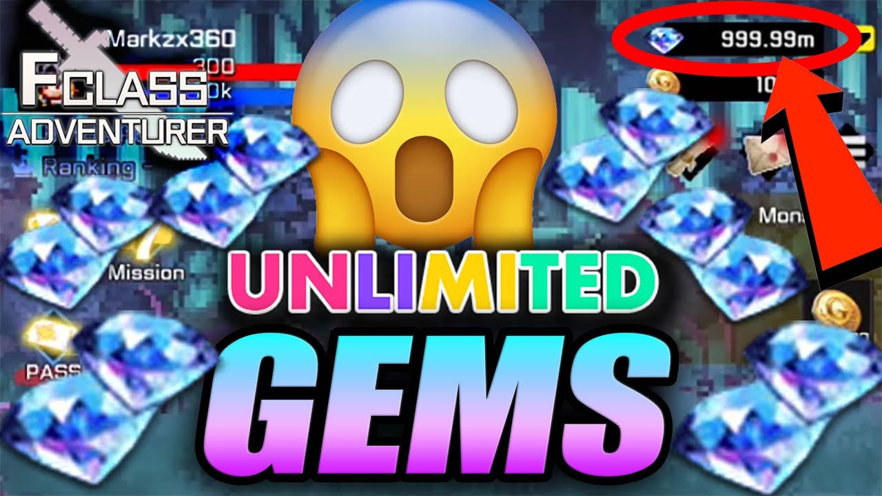 Get Unlimited Free Gems | F Class Adventurer