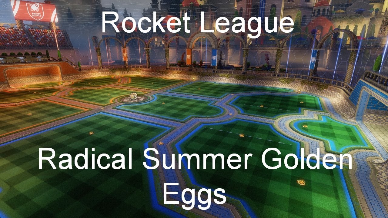 Rocket League - Radical Summer Golden Eggs