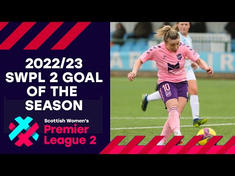 202223 Swpl 2 Goal Of The Season Winner | Charlotte Gammie, Montrose