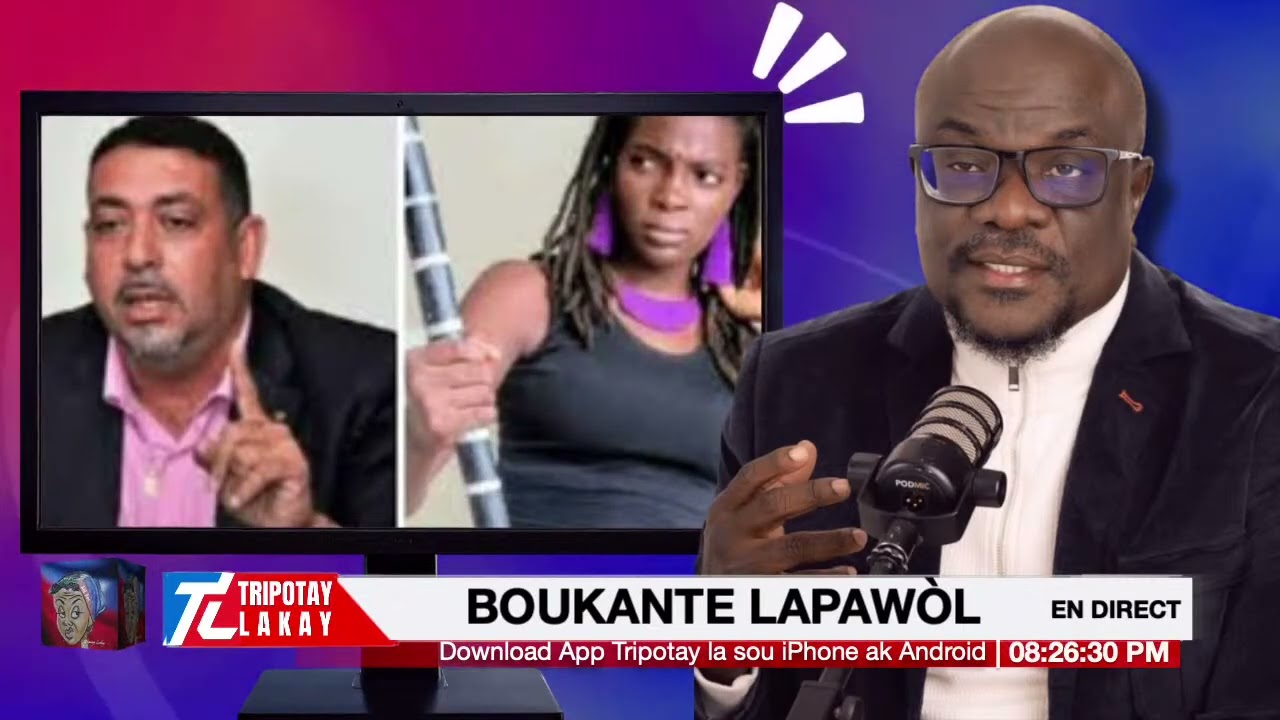 FLASH! Senatè EDO ZENNY mande THOY'ART ESKIZ nan emisyon Boukante Lapawòl