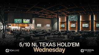 LIVE POKER | $5/$10 No-Limit Hold'em Cash Game | TCH Social Austin