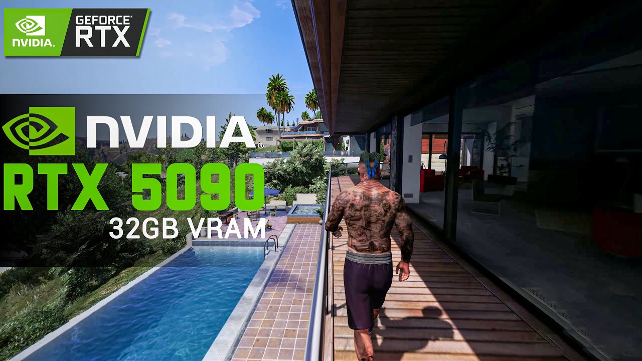 GTA 5 Ultra Realistic Graphics With RTX 5090 32GB - (Looks Like GTA 6 ...