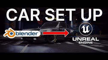 Rigging a car in Blender for Unreal Engine 5 | Advanced Car Control Rig 🚗