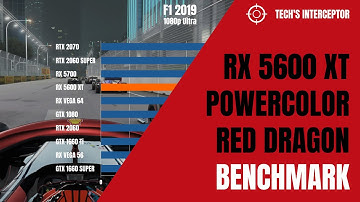 RX 5600 XT - PowerColor RX 5600 XT Red Dragon BENCHMARK.