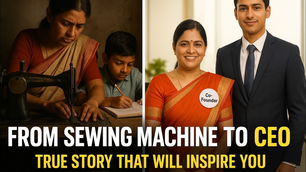 From Sewing Machine to Startup | Emotional & Inspiring Indian Success Story 