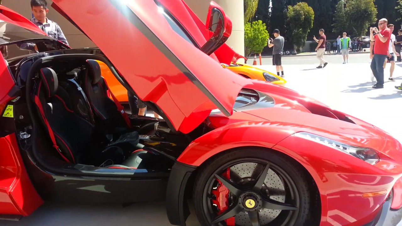 Killer LA Ferrari posted up @ David Lee's Cars and Chronos in Walnut