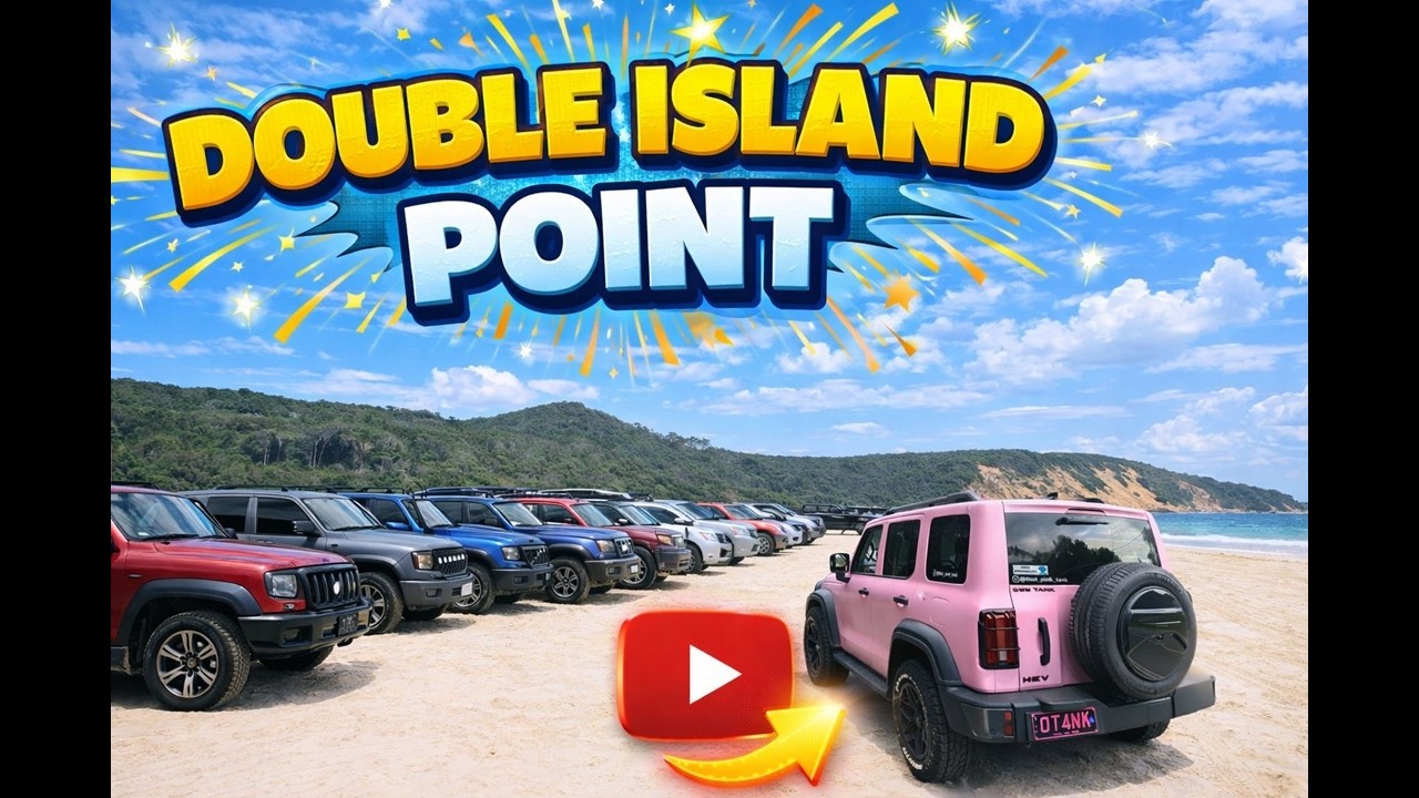 Is this the best day trip destination in Queensland? #beach #dip #bribieisland #australia #offroad