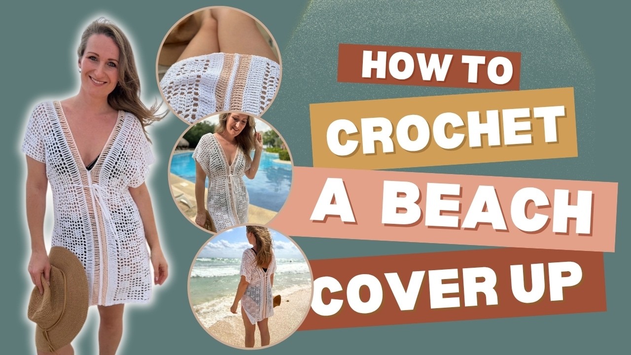 Easy Peachy Bikini Cover Up Crochet Pattern