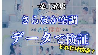 【マイホーム】夏の強い味方！さらぽか空調をデータで検証【一条工務店】