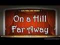 On a hill far away  lyrics with vocals christian  gospel  church song