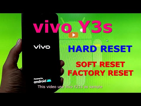 How to Hard reset VIVO Y3s ( Hard reset, Soft reset and Factory reset )