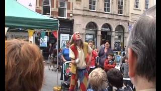 Historical Hereford Day 'The Jester, Devilstick Peat' Part 2 July 14th 2012