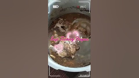 Sup Tulang Payau Borneo