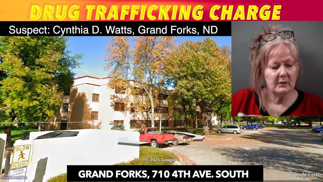 Drug Trafficking Charge In Grand Forks - YouTube