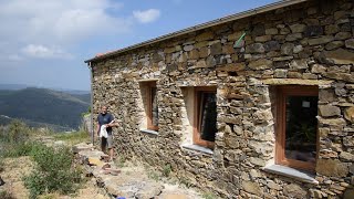 #56 WINDOWS ARE FINALLY HERE! | Renovating an Abandoned Stone House in Italy