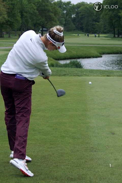 Nelly Korda's Fantastic Driver Swing in Slow Motion