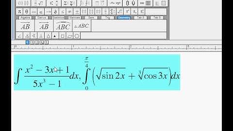 Hướng dẫn dùng Math Type gõ toán cho thaygiaolang.com