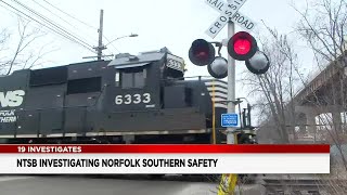 Norfolk Southern safety practices under investigation by NTSB