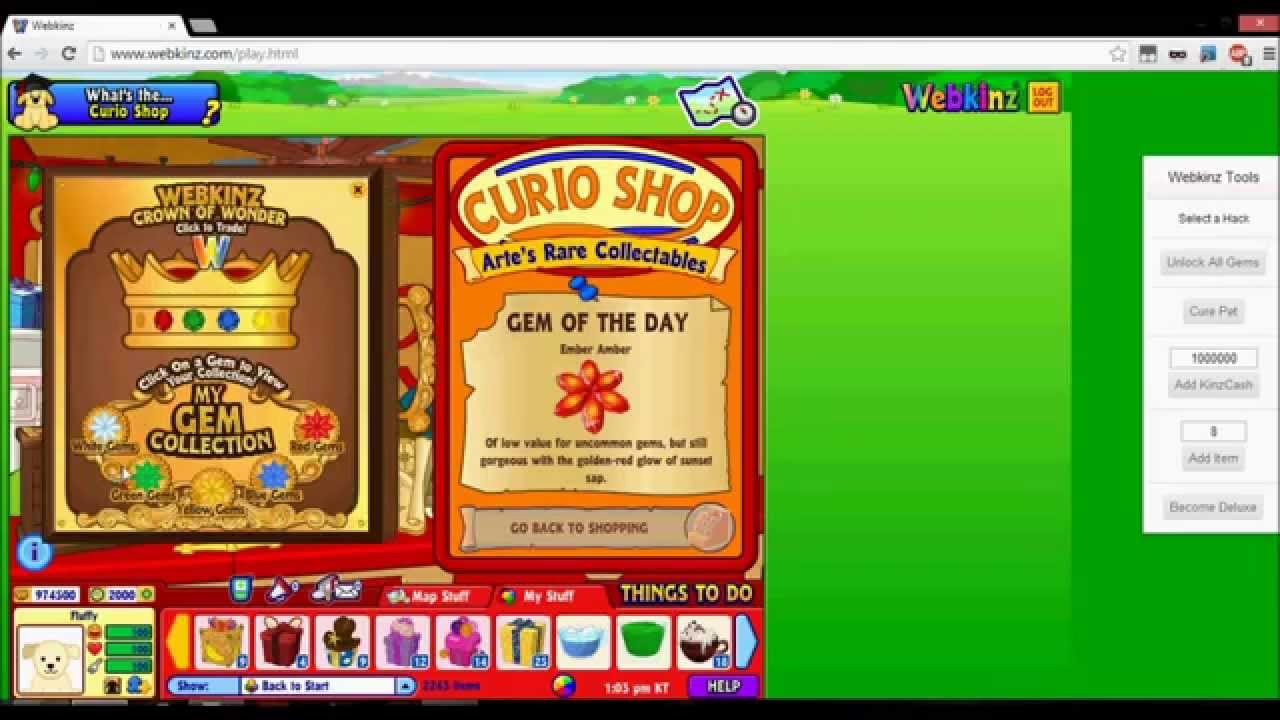 Webkinz estore points hack