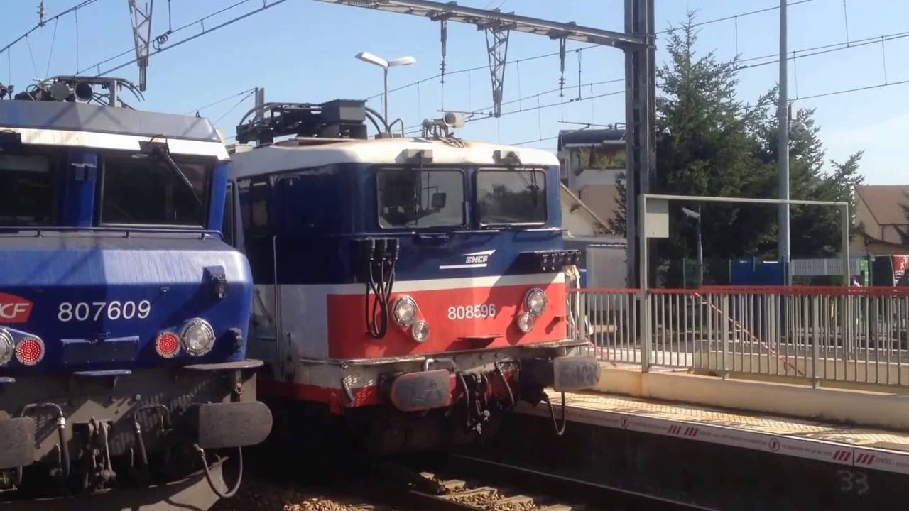 Depart BB8500 & VO2N CENTRE A RAMBOUILLET SNCF