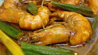 Kari Udang Tanpa Santan Mudah Tapi sedap😊