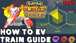 How to EV Train Easily in Pokemon Scarlet and Violet