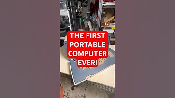 This is what “portable computer” meant in 1981 😂#Osborne1 #RetroTech #VintagePC #1980s #Shorts