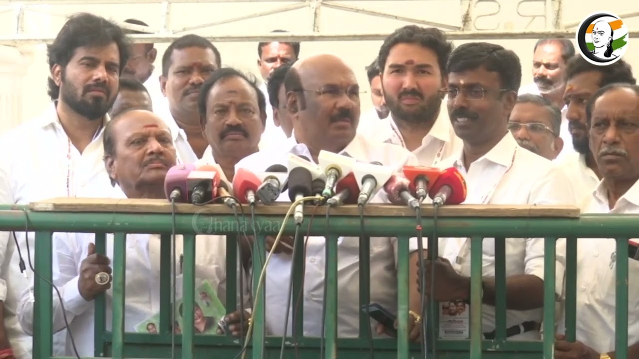 பரபரப்புக்கு மத்தியில்  D.ஜெயக்குமார் பேட்டி | ADMK | Jayakumar Pressmeet