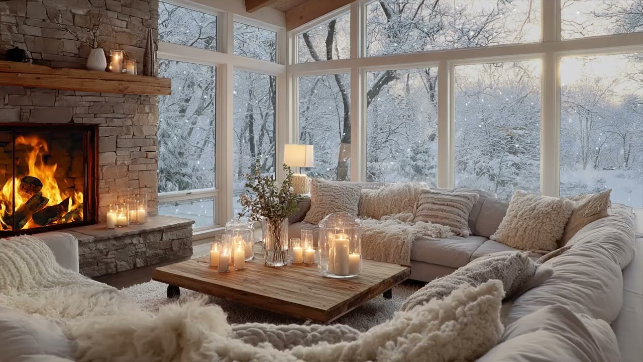 Snow softens the edge of forests 🎧 until direction fades into steady breathing