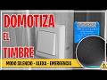 🔴Tu TIMBRE ya puede ser INTELIGENTE (y no necesitas cambiarlo) Shelly 1 Mini