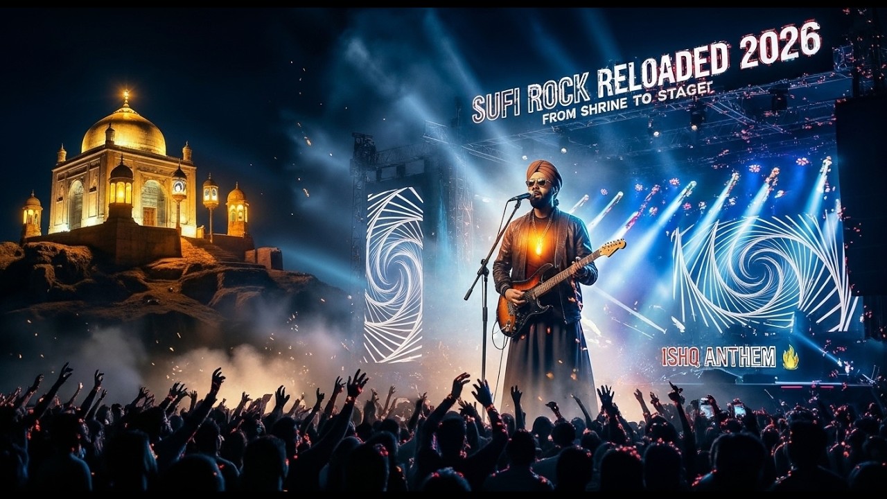 Sufi Rock Fusion 2026 | Shrine to Stage Anthem | Spiritual Rock Song