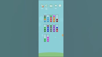 Ball Sort Advanced level 182    Ball Sort - Color Sort Puzzle, Yellow Bolt Studio, playlist