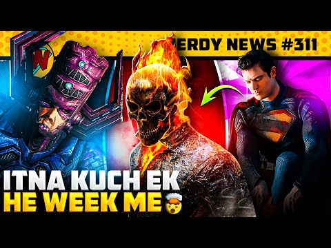 Ghost Rider is Here 💀🔥, Fantastic 4 Villain, Superman First Look, Doctor Strange 3 | Nerdy News #311