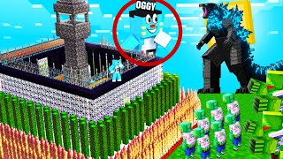 Minecraft Oggy Found World's Most Secure Bunker With Jack | Rock Indian Gamer screenshot 4