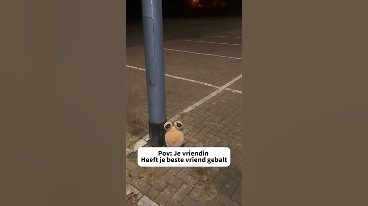 Wie zou dit ook doen?🫣