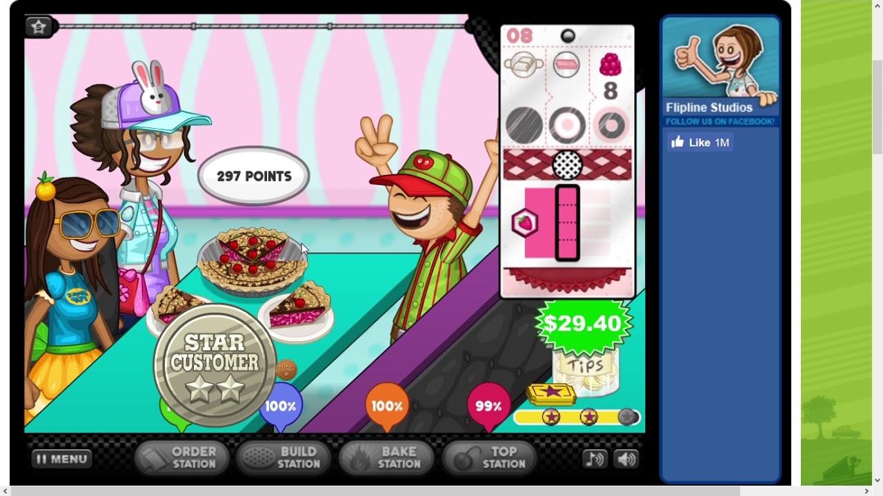 Papa's Bakeria by Flipline Studios Days 122 to 124 gameplay (HD) YouTube