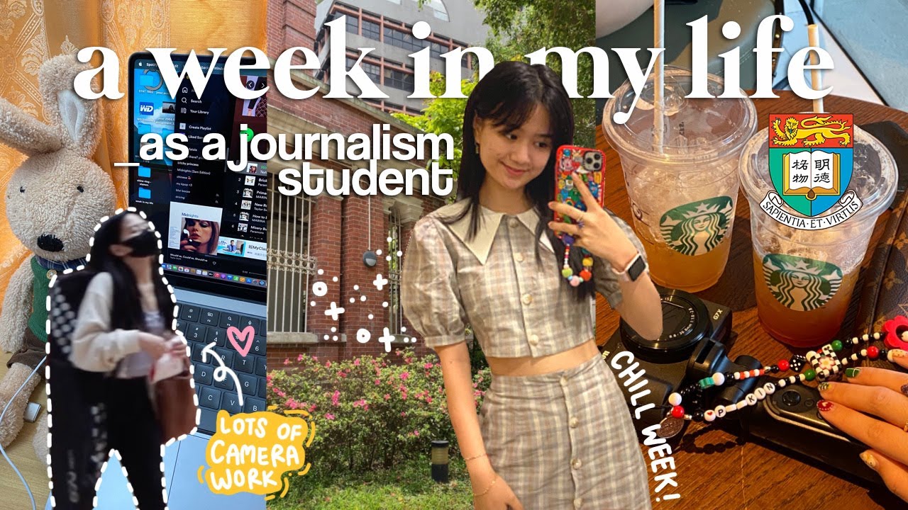a week in my life as a journalism student at hku 🎥🎞️✏️